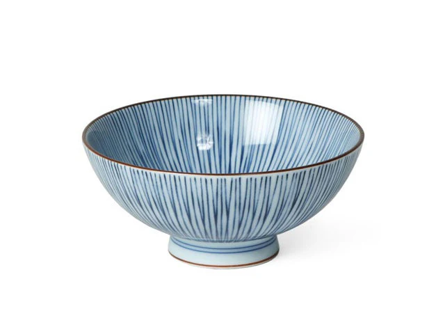 Blue and White Design Rice Bowl - 4.5 inch - Image 5
