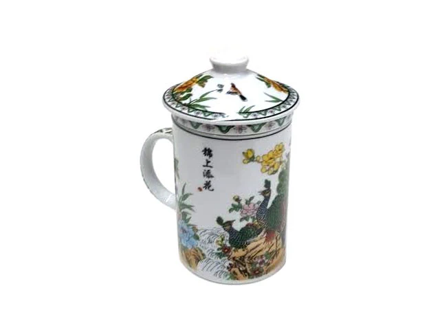 Multi-Color and Design Mug with Infuser - Image 7