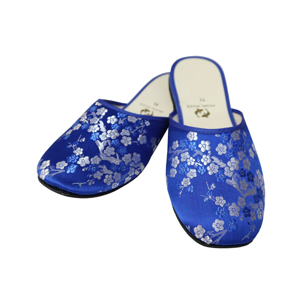 Plum Blossom Rayon Brocade Slipper (Various Colors) - Image 2