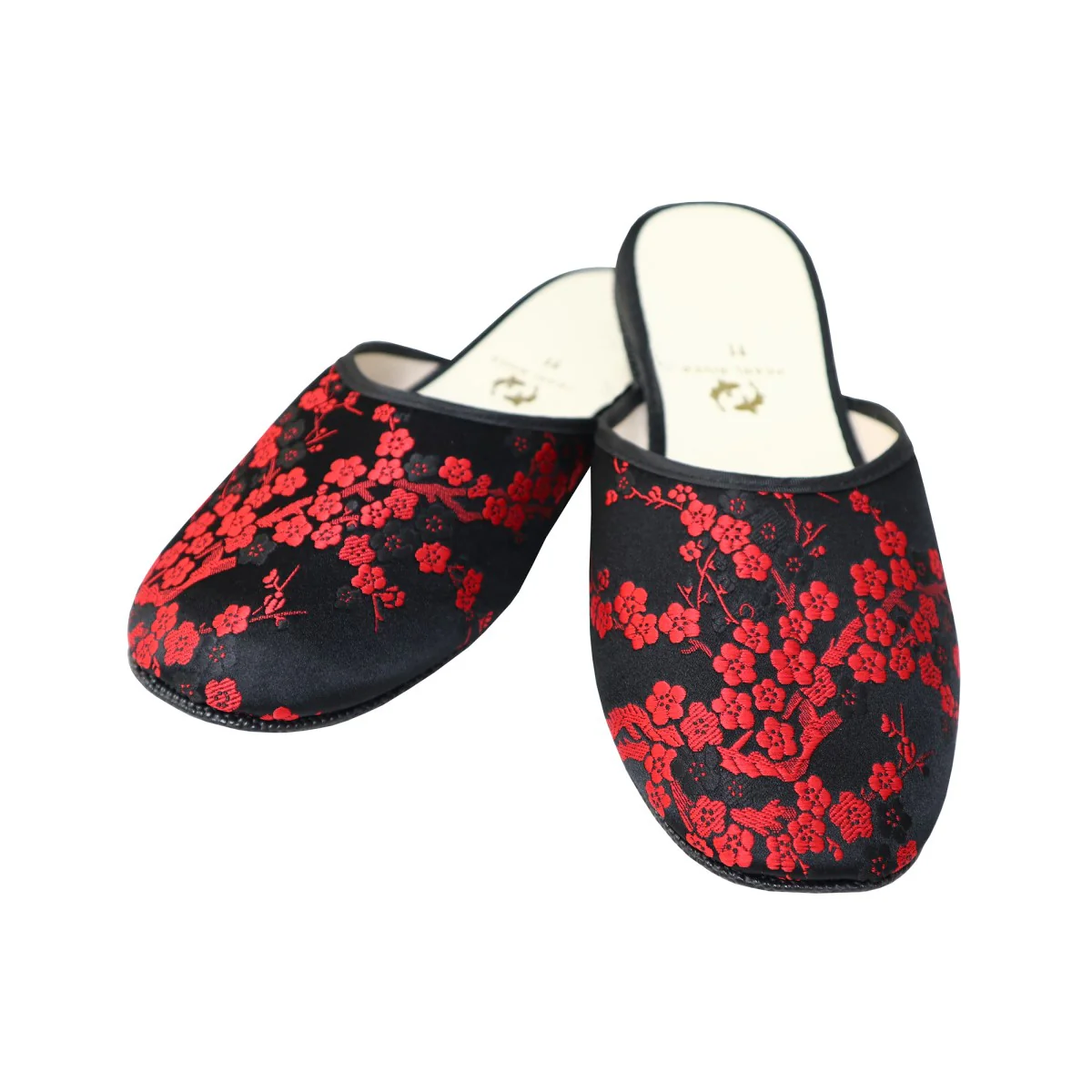 Plum Blossom Rayon Brocade Slipper (Various Colors) - Image 6