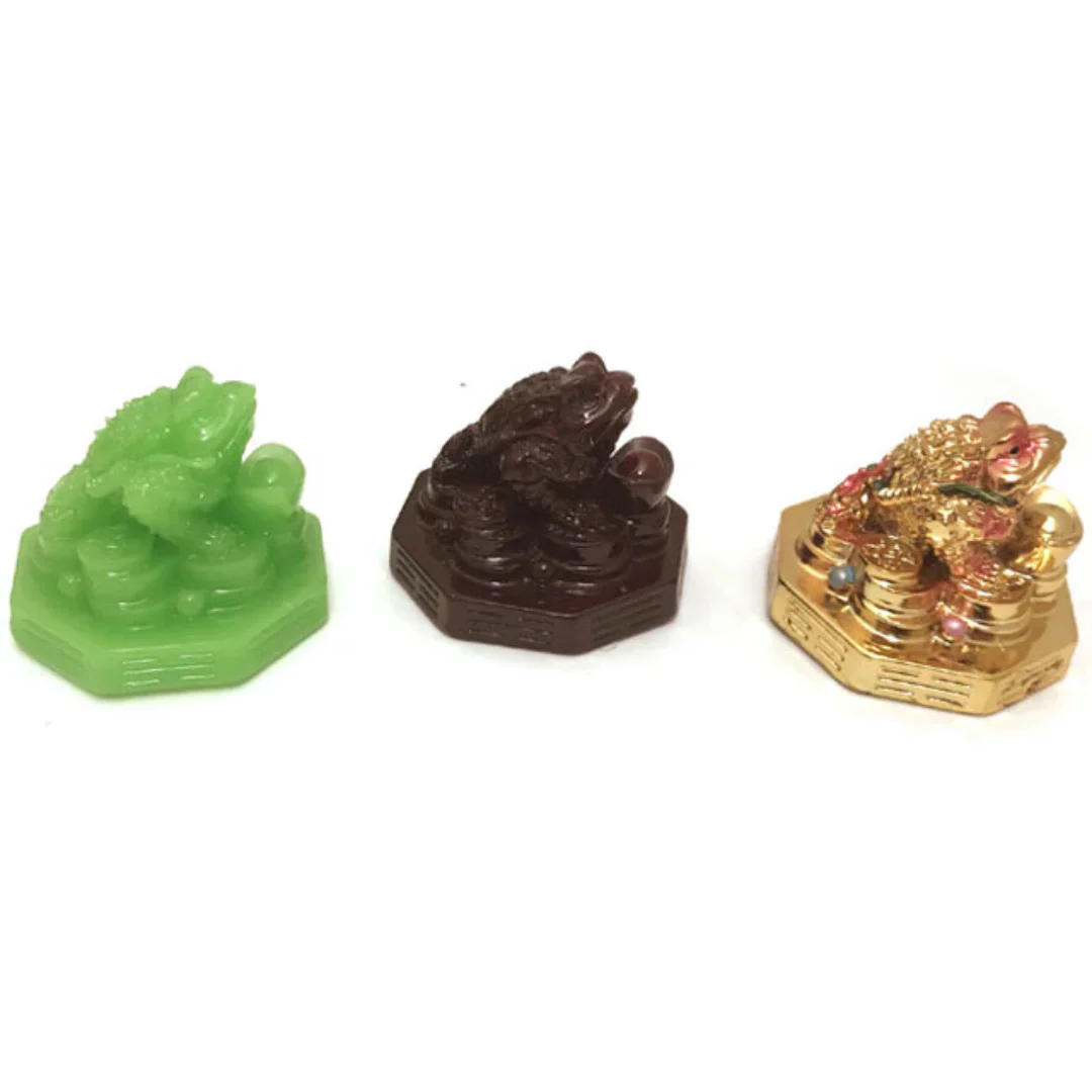 Three-Legged Money Toad/Frog on Bagua - Image 2
