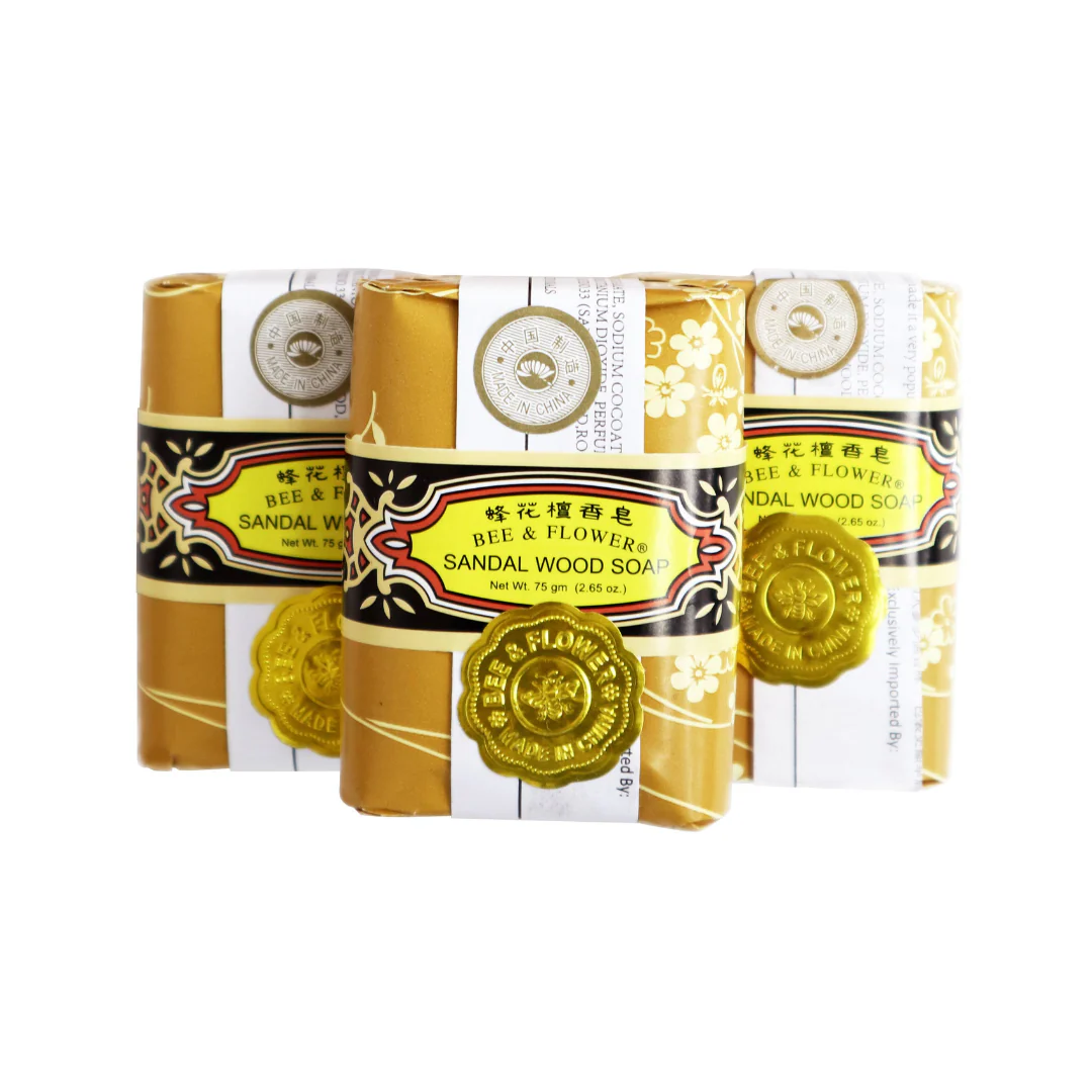 Mini Sandalwood Soap Gift Pack (3 Bars/Sack) - Image 2