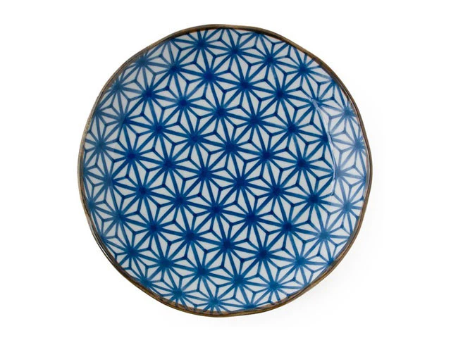 Monyou Blue on White Dinner Plate - 10" - Image 5