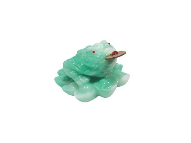 Three-Legged Money Toad/Frog on Ingots - Image 2