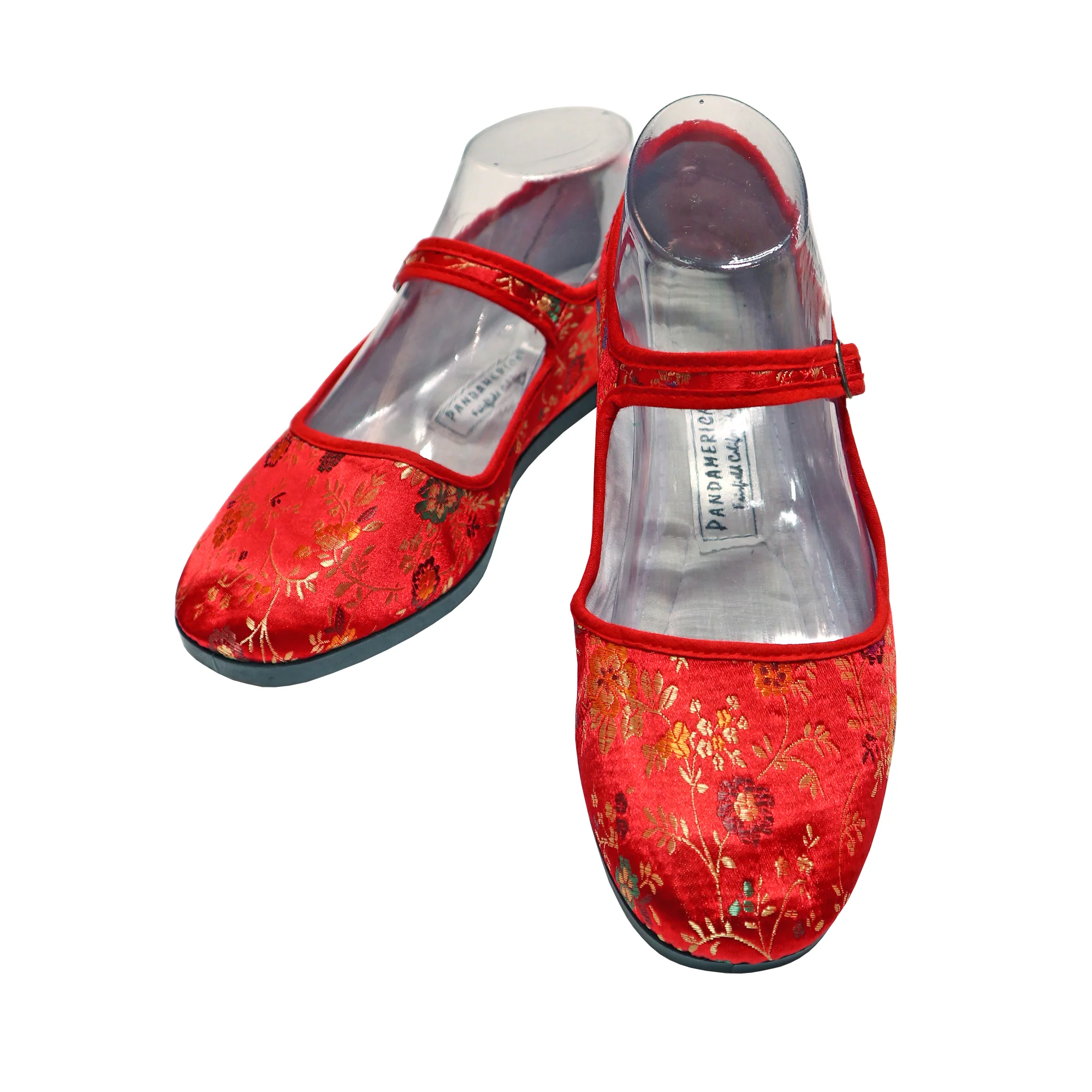 Floral Brocade Mary Janes (Various Colors) - Image 3