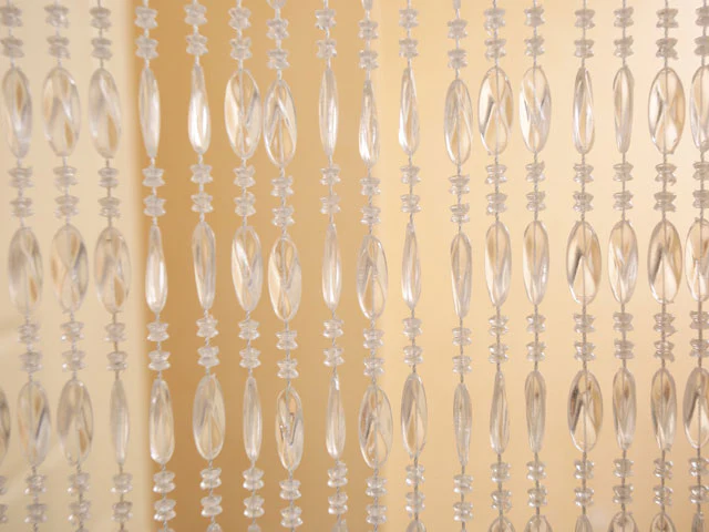 Acrylic Beaded Curtain - Oval Beads - Image 2