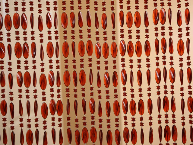 Acrylic Beaded Curtain - Oval Beads - Image 3