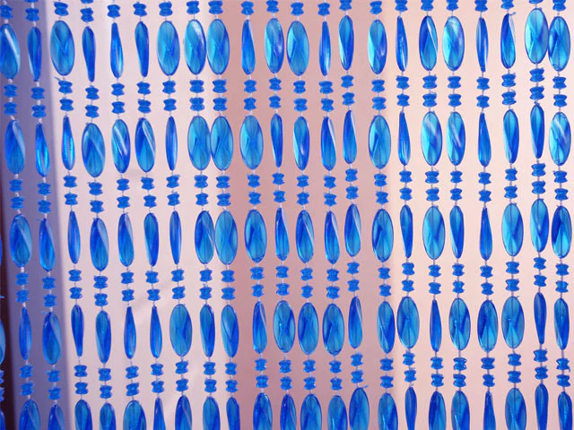 Acrylic Beaded Curtain - Oval Beads - Image 4