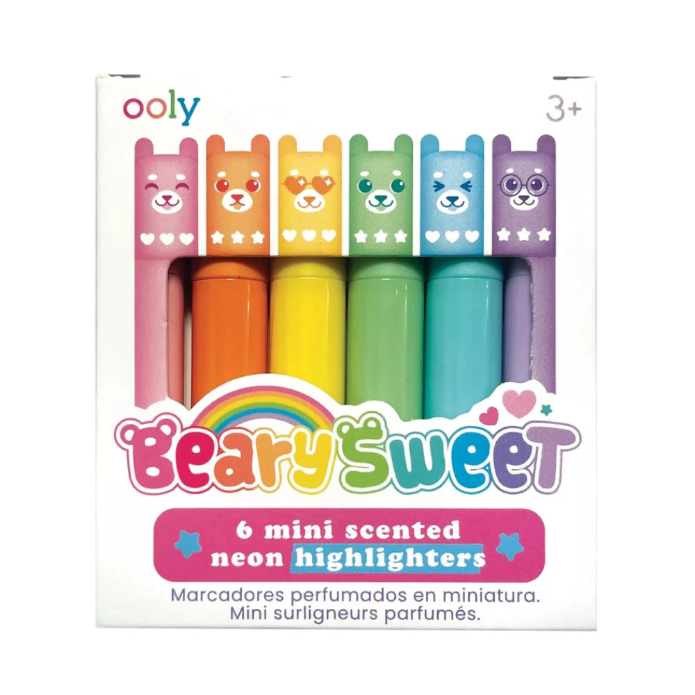 Beary Sweet Mini Scented Highlighters - Image 2