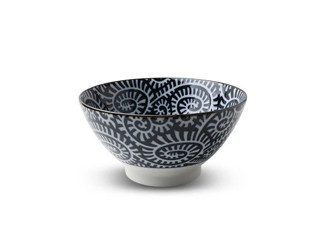 Blue on White Classic Pattern Noodle Bowl - Image 2