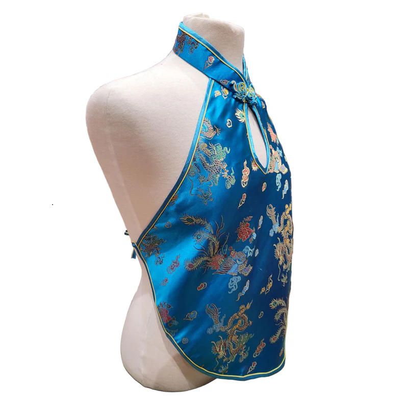 Brocade Apron Halter Top - Image 5