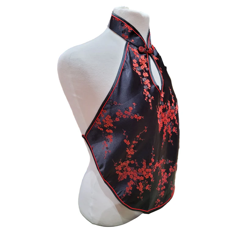 Brocade Apron Halter Top - Image 6