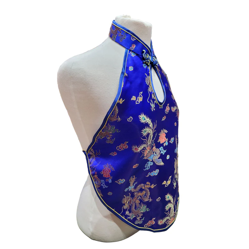 Brocade Apron Halter Top - Image 7