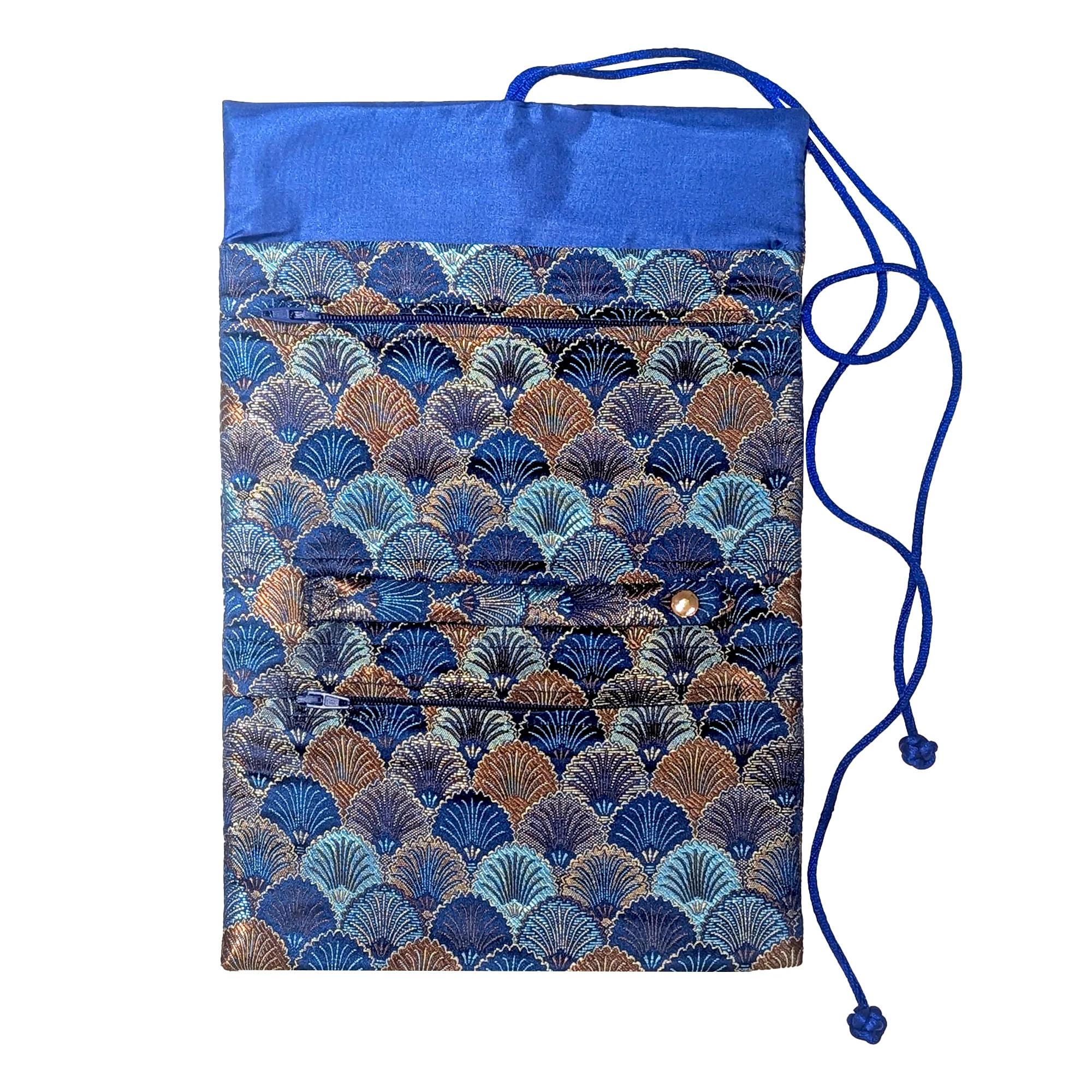 Brocade Jewelry Roll (Various Colors) - Image 2