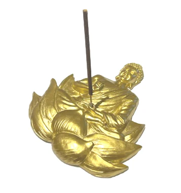 Golden Buddha Incense Holder - Image 2