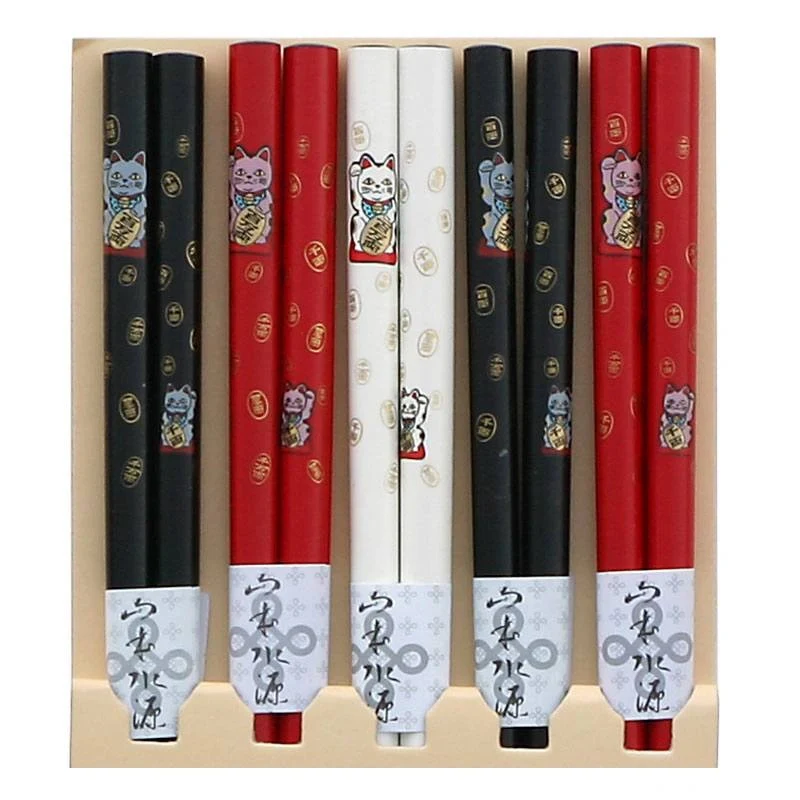 Japanese Pattern Chopstick Sets - Image 5