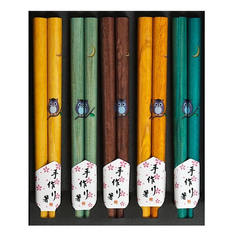 Japanese Pattern Chopstick Sets - Image 6