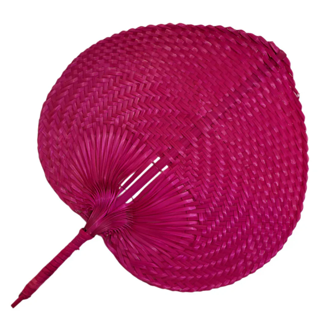 Braided Bamboo Fan - Image 3