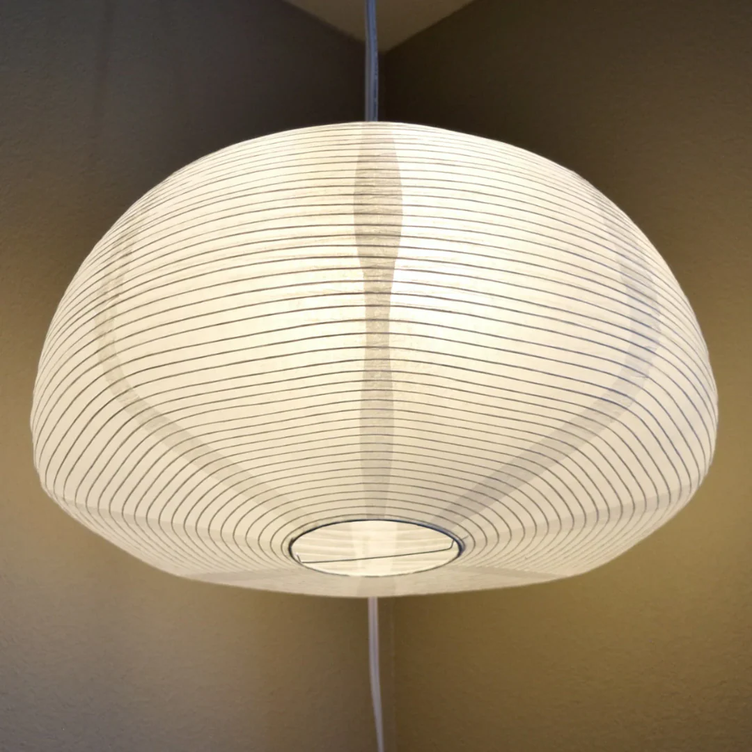 Dome-Shaped Paper Lantern - White - Image 2