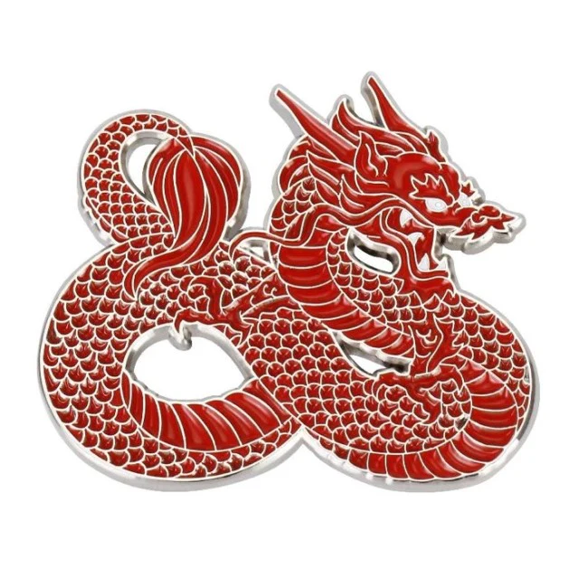 Dragon Enamel Pin - Image 2