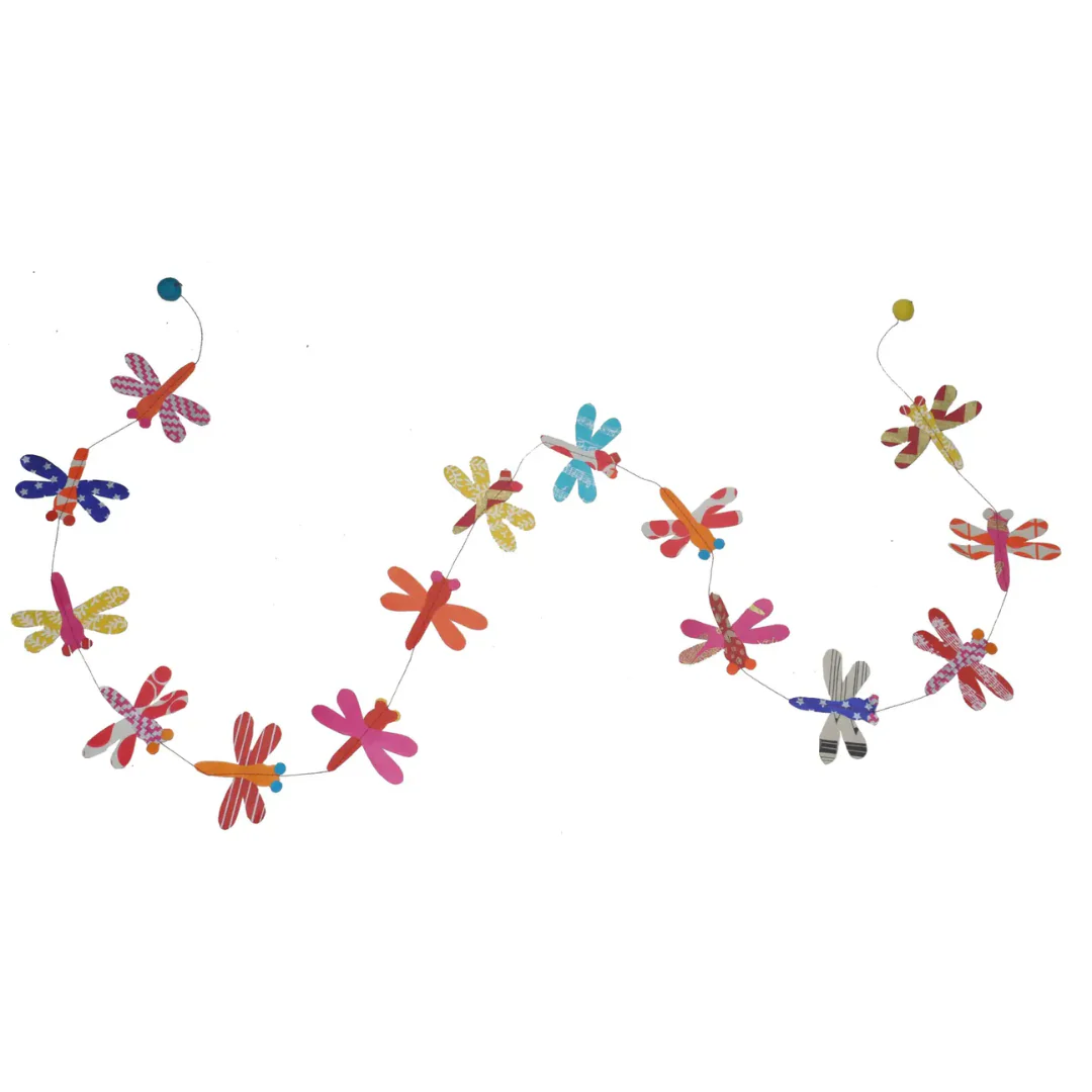 Handcrafted Eco Paper Garland - Image 3