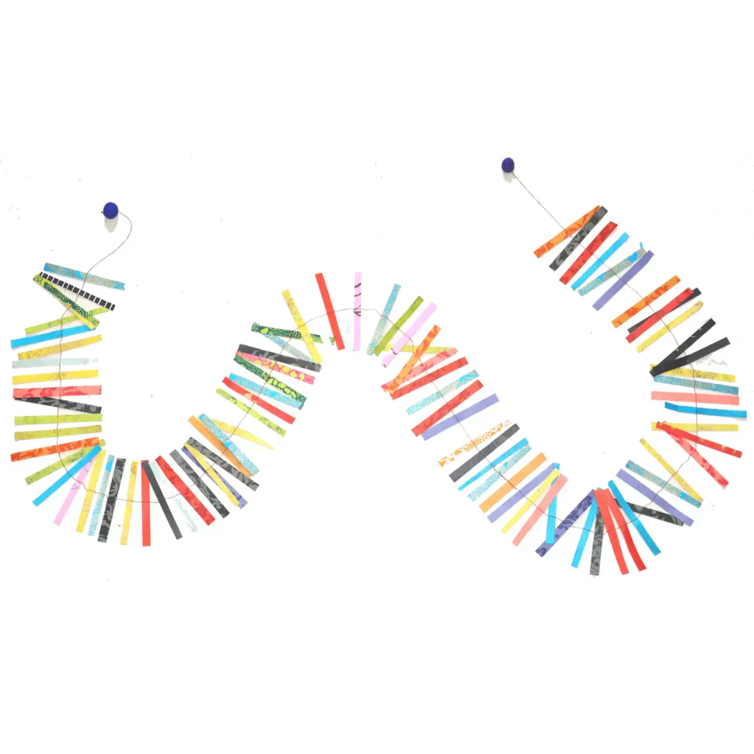 Handcrafted Eco Paper Garland - Image 7