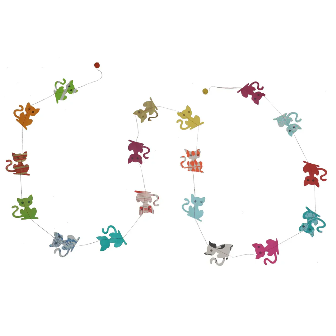 Handcrafted Eco Paper Garland - Image 9