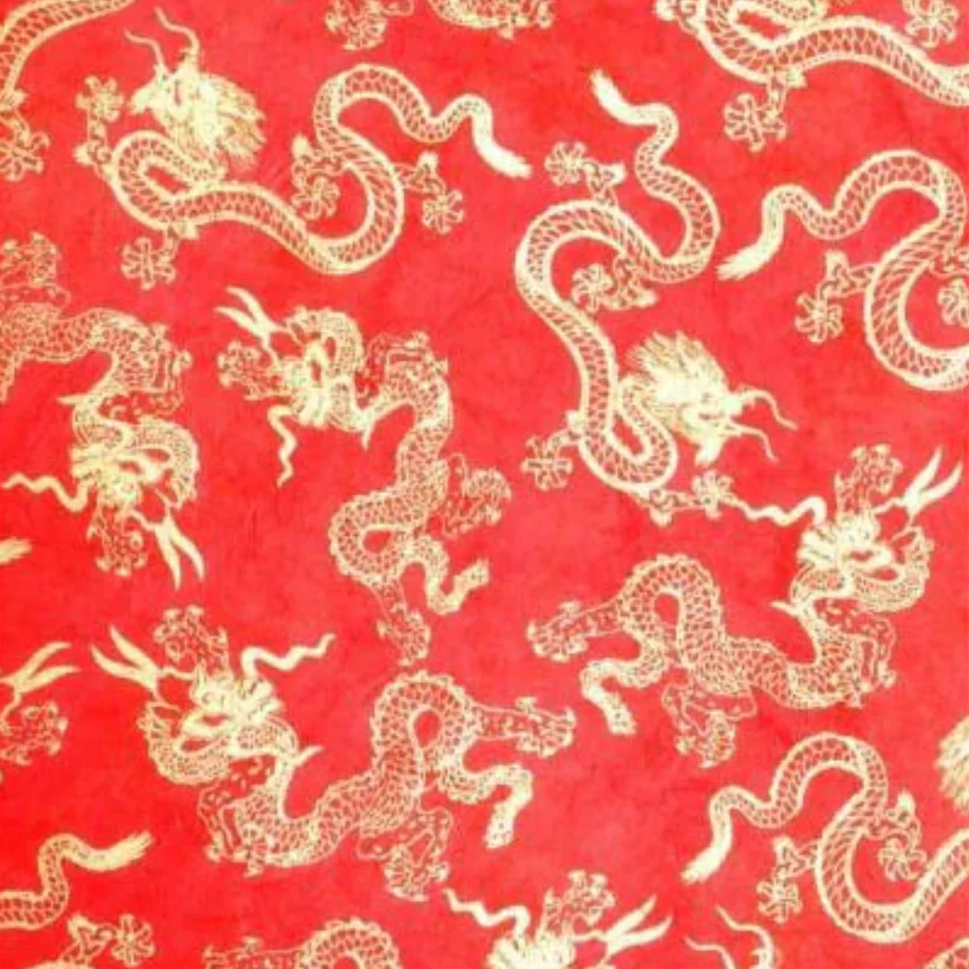 Handmade Nepal Silkscreen Paper - Dragon (Various Colors) - Image 3