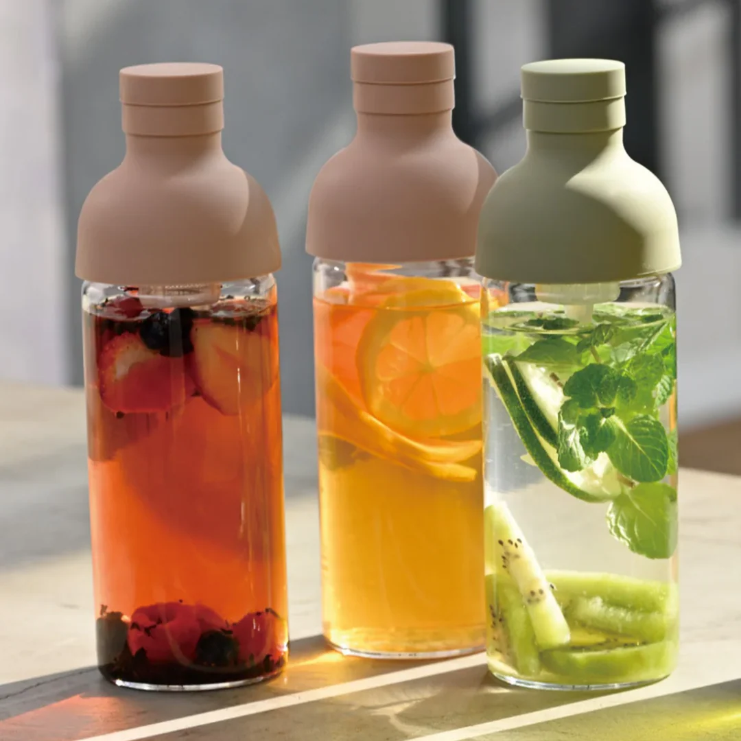 Hario Filter-In Tea Bottle 300 mL - Smokey Green - Image 2