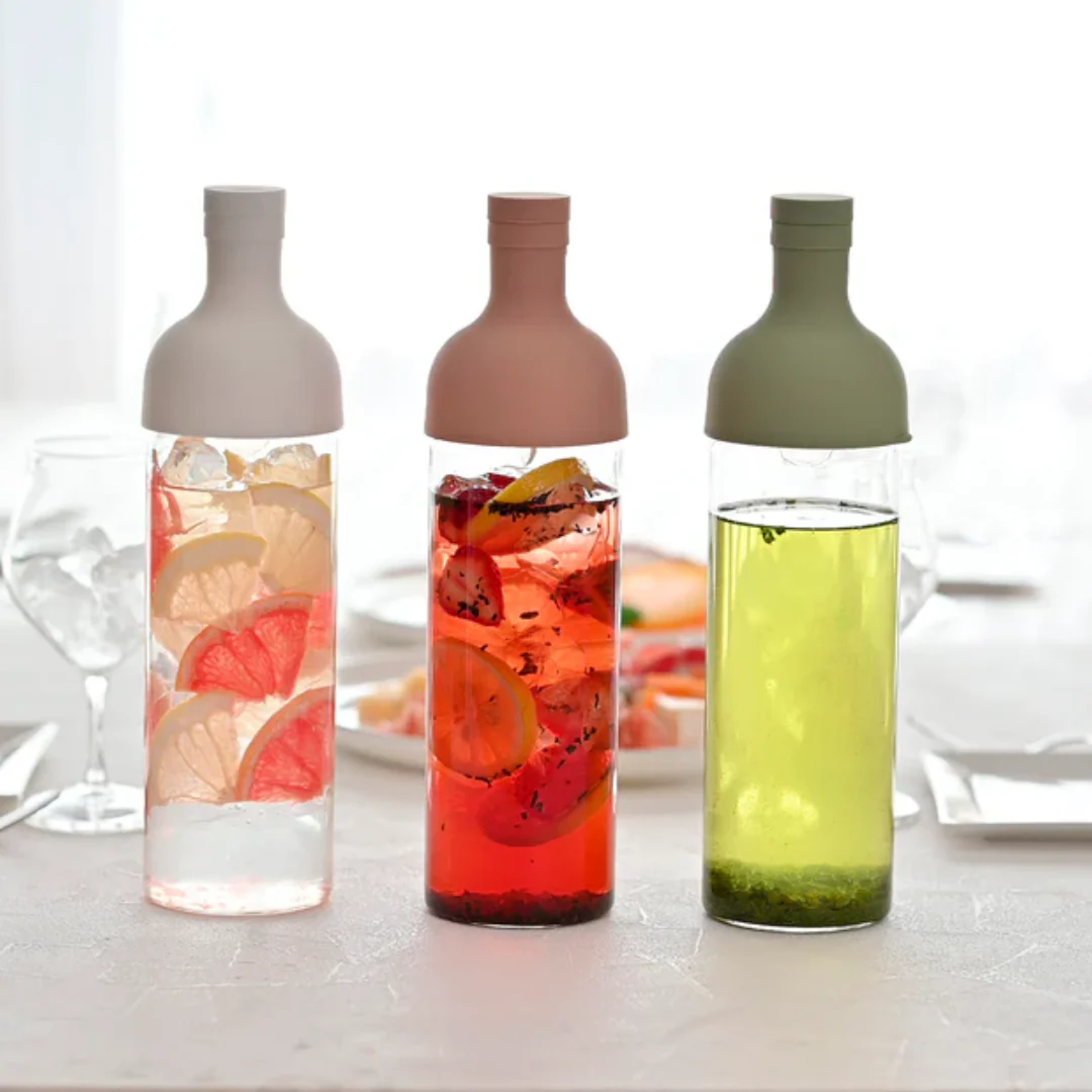 Hario Filter-in Tea Bottle 750 mL - Smokey Pink - Image 2