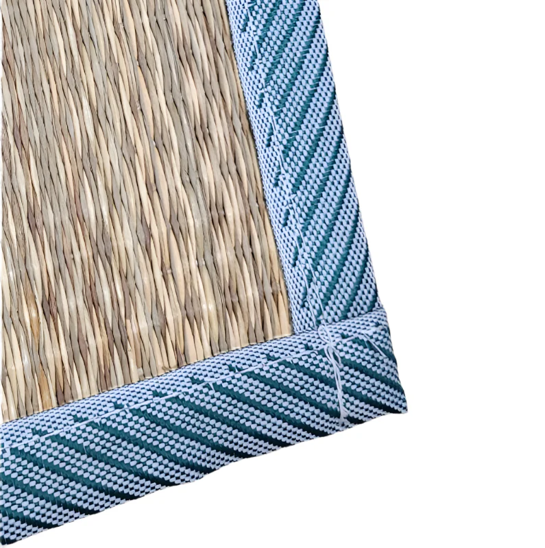 Heavy Straw Mat with Binding - Image 2