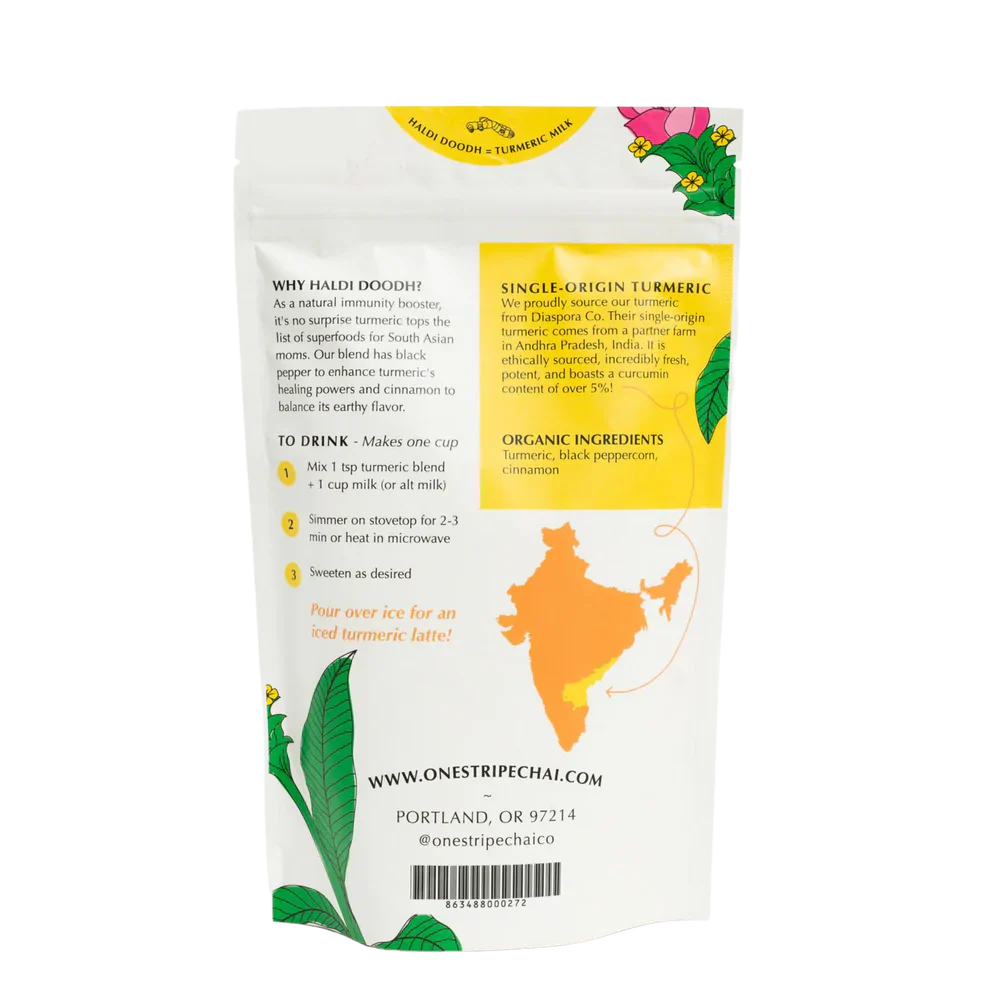 One Stripe Chai It's Haldi, Doodh! - Tumeric Latte Blend - Image 2