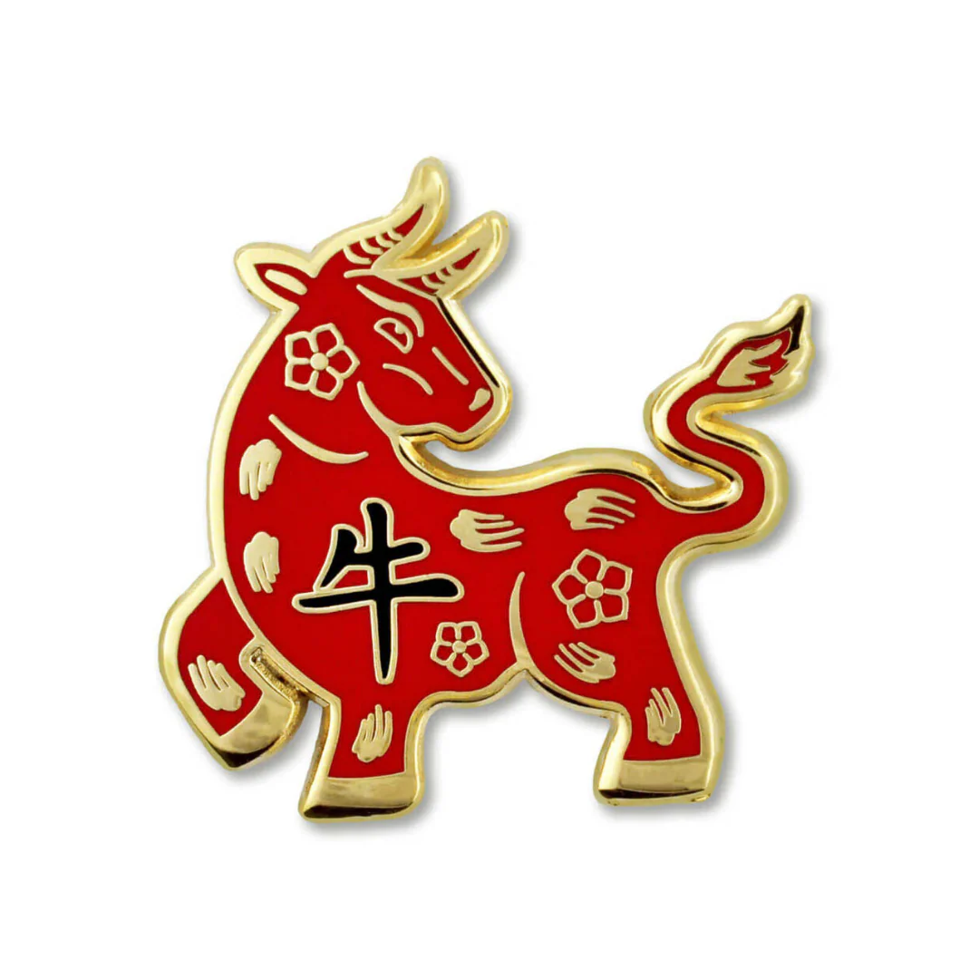 Lunar Zodiac Animal Enamel Pins - Image 3
