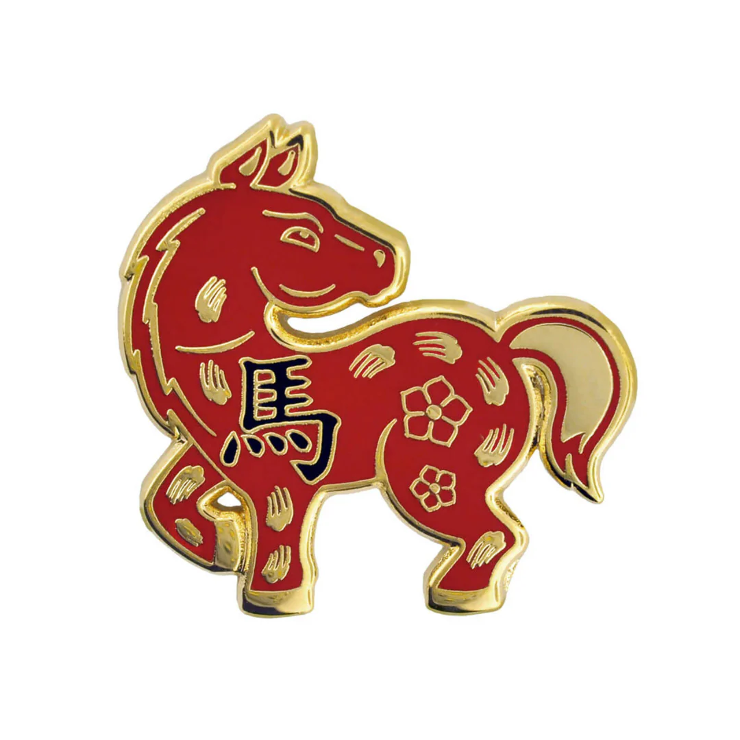 Lunar Zodiac Animal Enamel Pins - Image 8