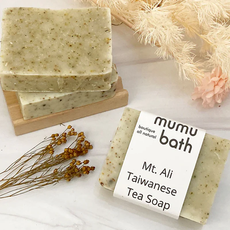 Mumu Bath Mt. Ali Taiwanese Tea Soap - Image 2