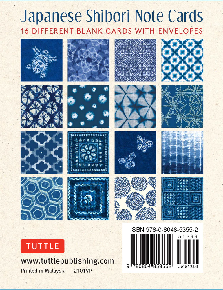 Note Cards: Japanese Shibori - Image 2