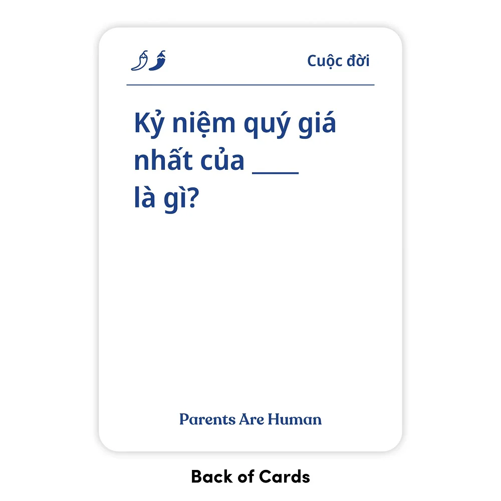 Parents Are Human: A Bilingual Card Game (English + Vietnamese Edition) - Image 2