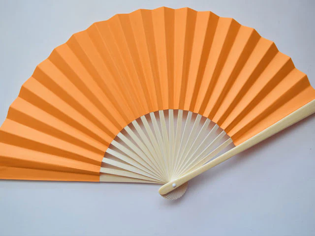 Premium Paper Folding Fan - 9" - Image 14