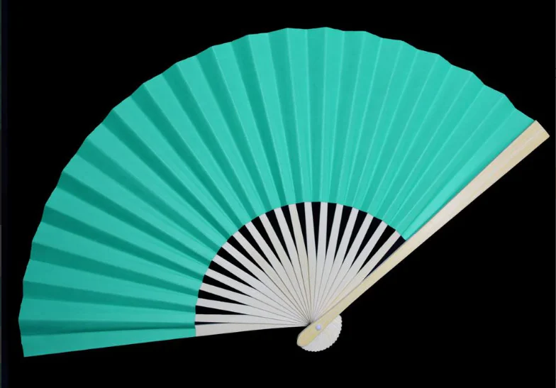 Premium Paper Folding Fan - 9" - Image 19