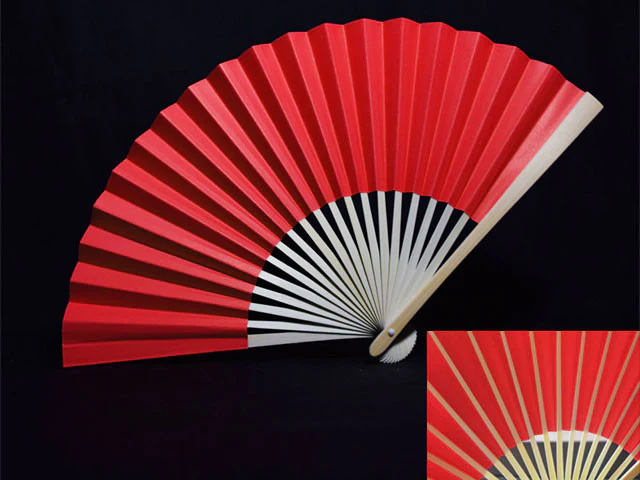 Premium Paper Folding Fan - 9" - Image 5