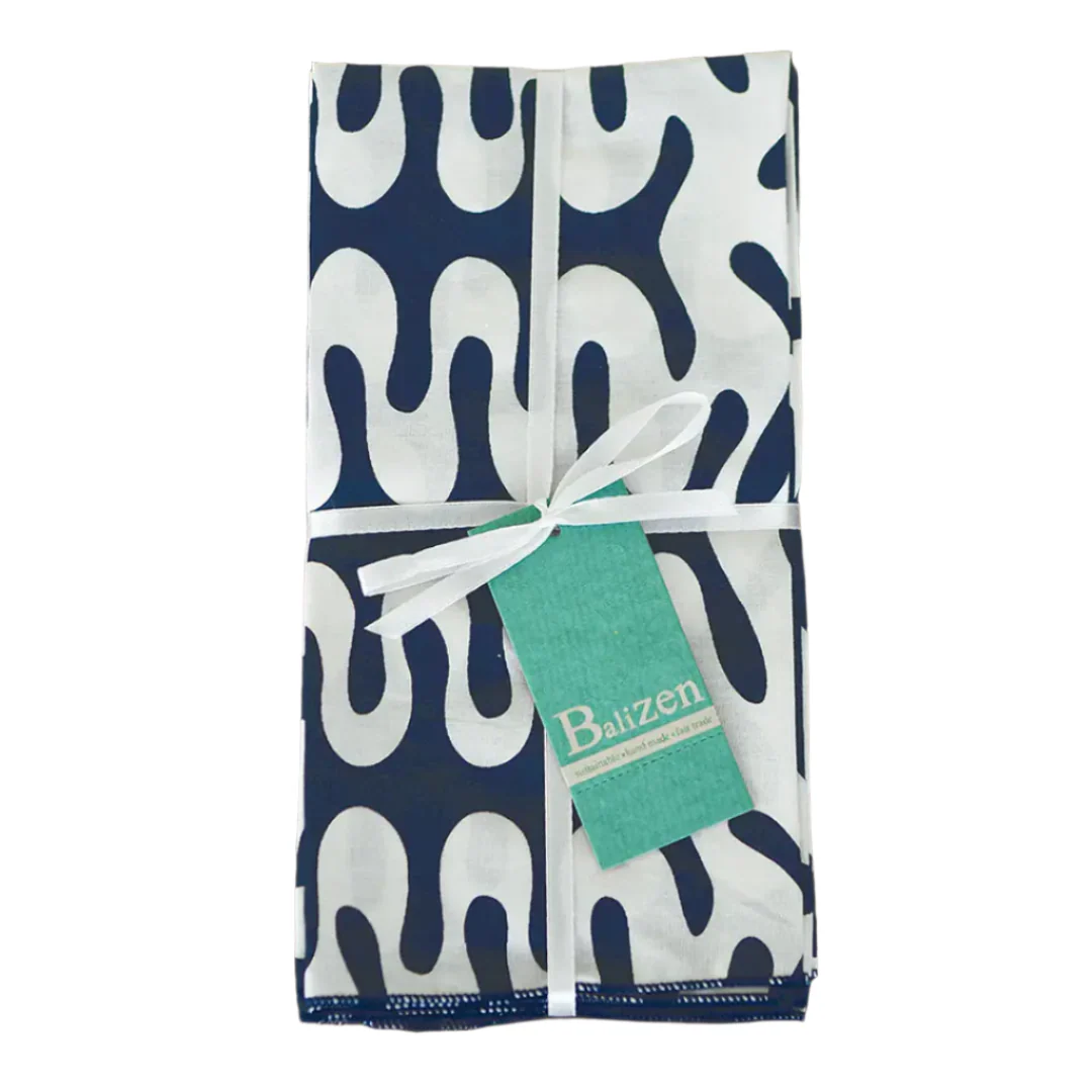 Printed Cotton Napkins - Set of 4 - Image 4