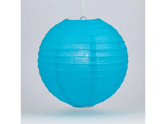 Color Round Paper Lantern (Wire Frame) - Image 10