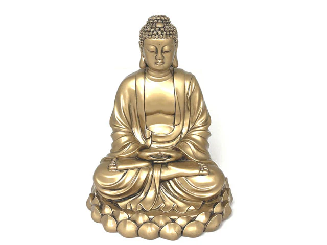 Meditating Ru Lai Buddha - 10"H - Image 2