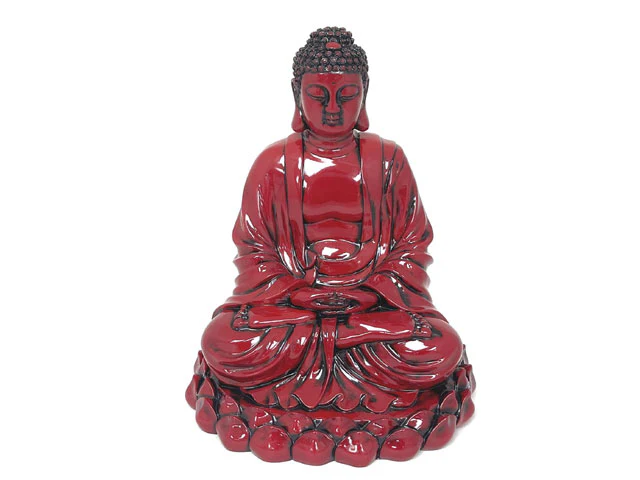 Meditating Ru Lai Buddha - 10"H - Image 3