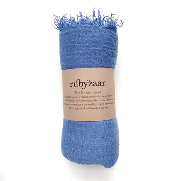 Rubyzaar Boho Organic Shawl - Image 16