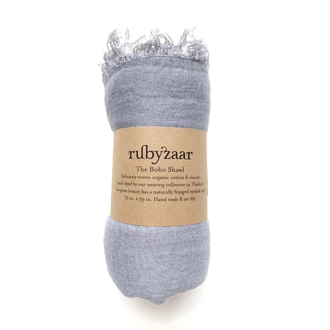 Rubyzaar Boho Organic Shawl - Image 2