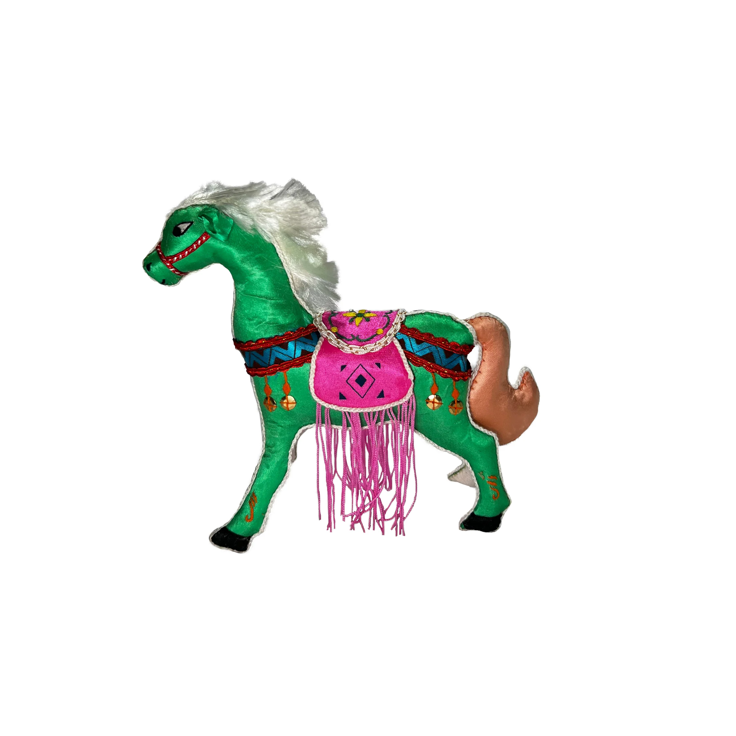 Satin Embroidered Horse - 6 Inches - Image 2