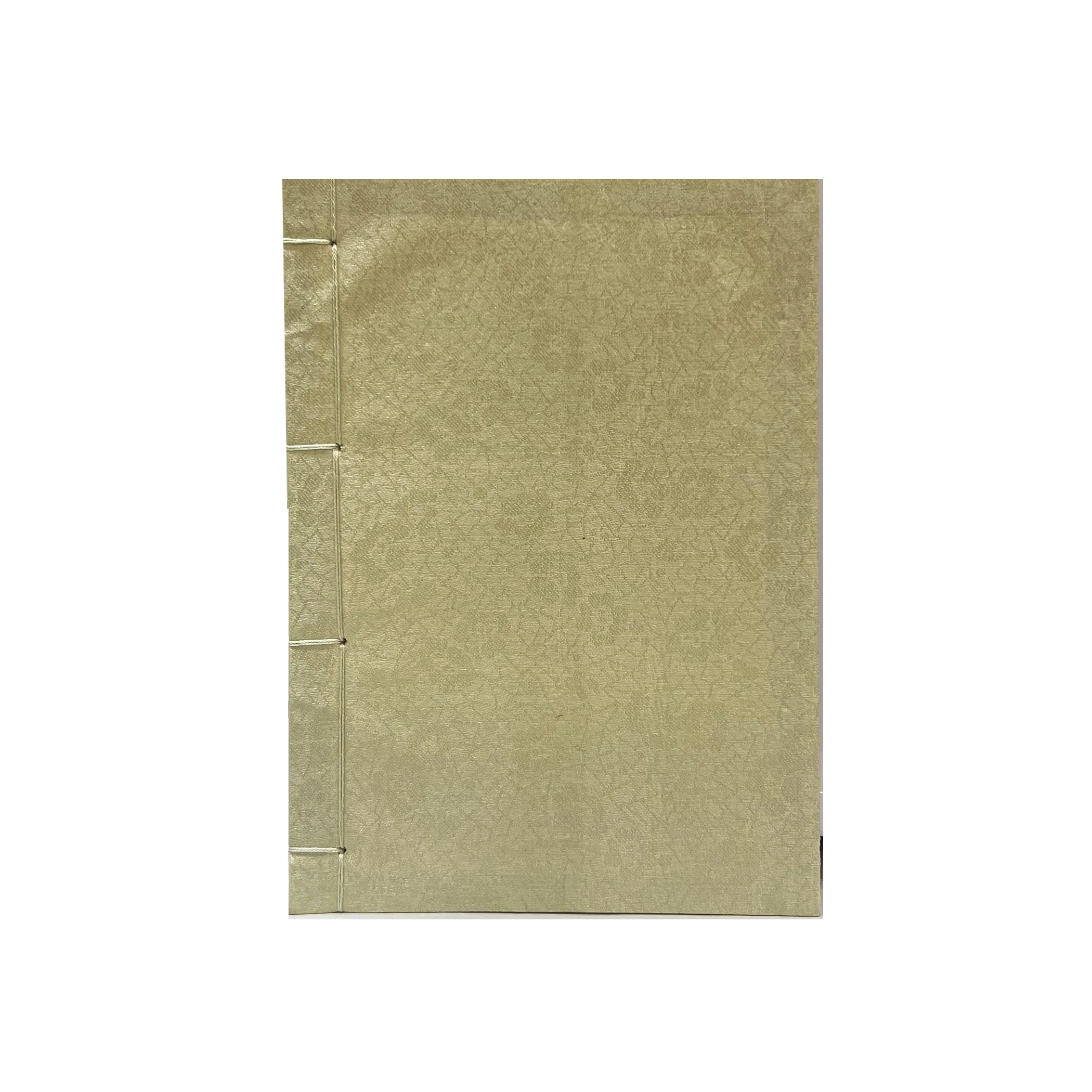 Silk Cover Hand Bound Journal - 5 x 7 in (Various Colors) - Image 3