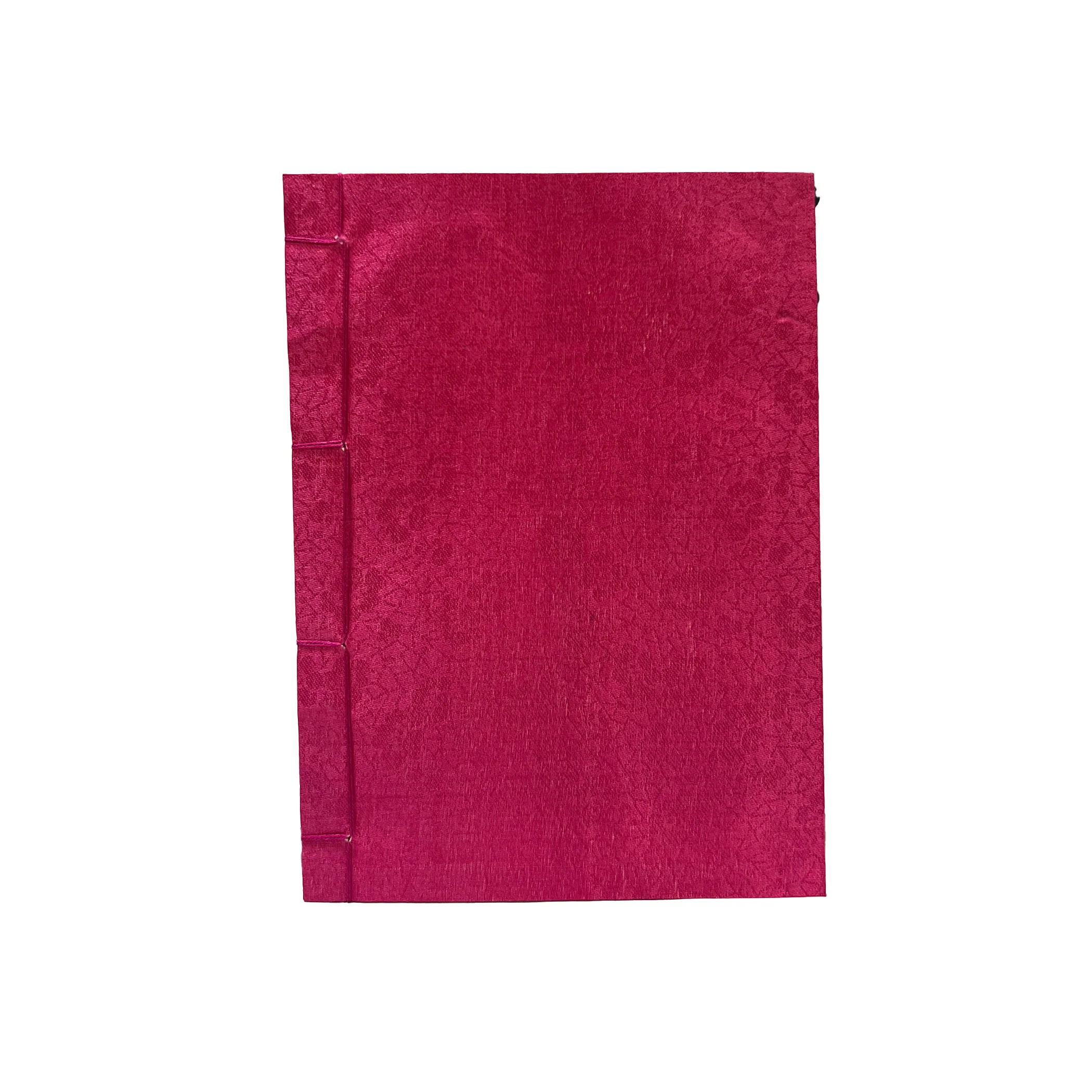 Silk Cover Hand Bound Journal - 5 x 7 in (Various Colors) - Image 5