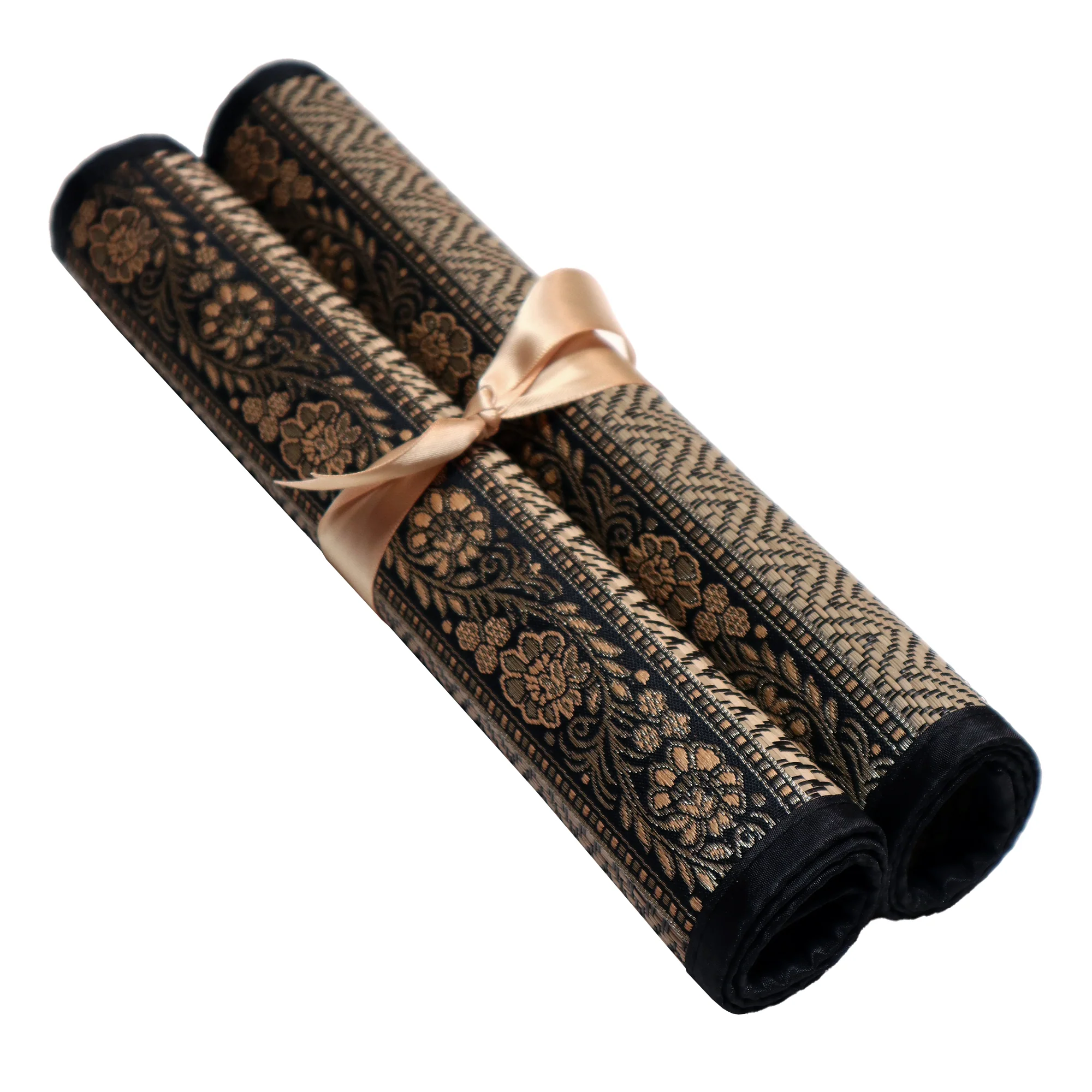 Thai-Style Woven Placemats - Set of 2 (Various Colors) - Image 2